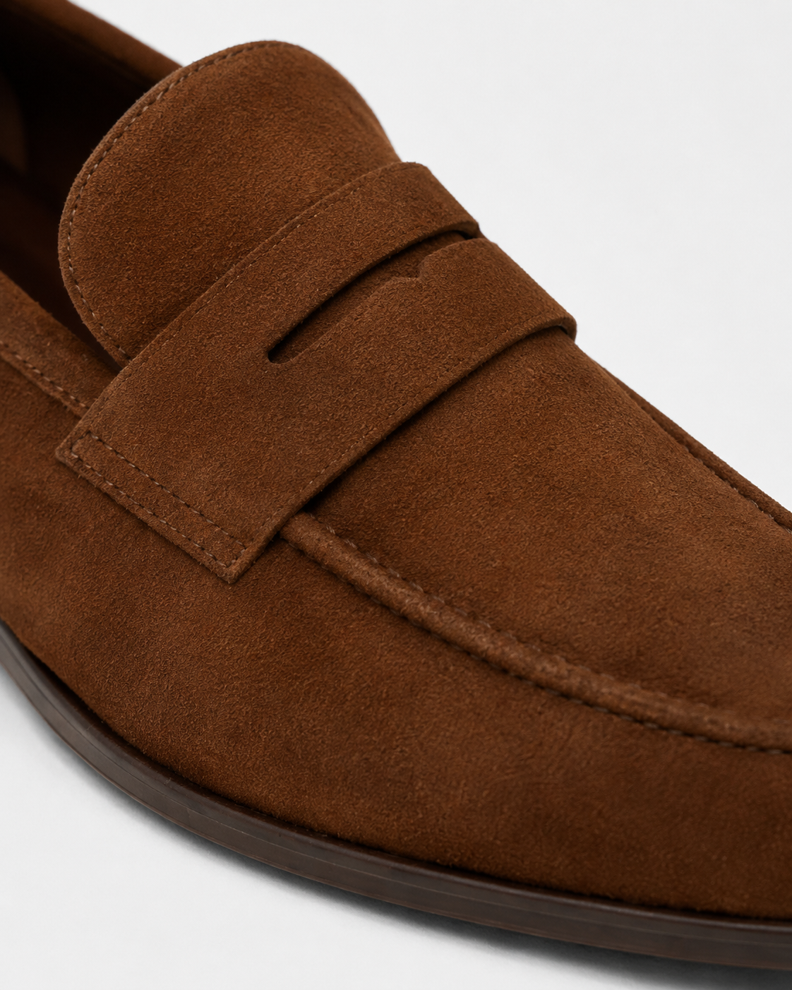 Scalini Milano Suede Penny Loafer