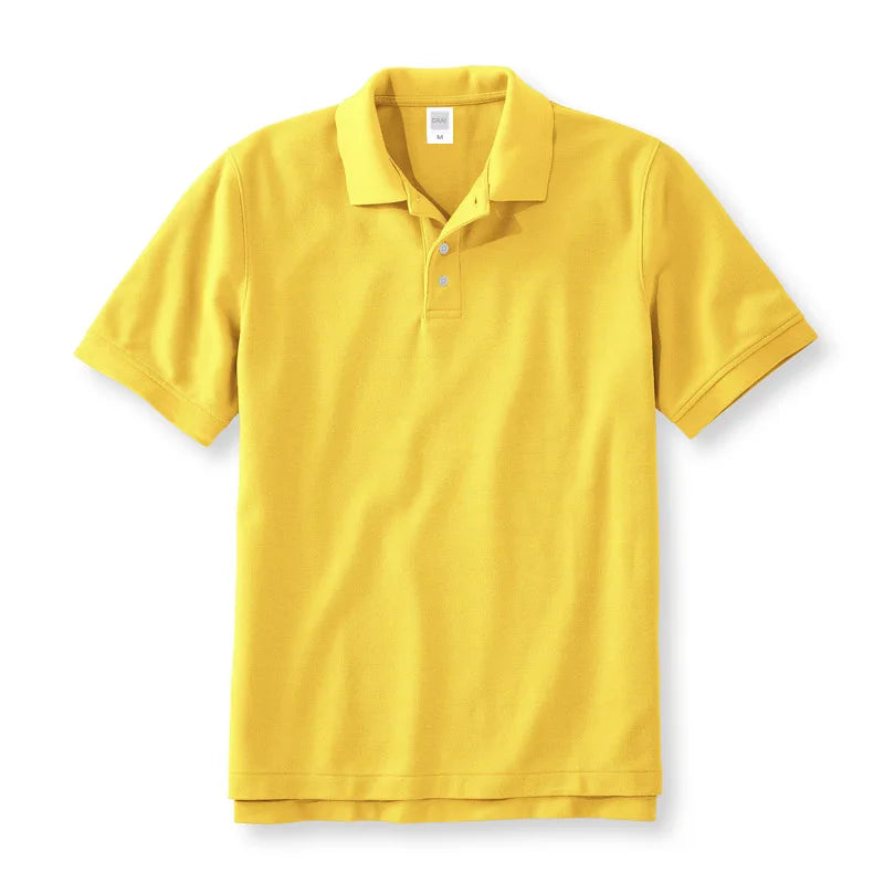 100 Cotton Polo Shirt Men,Light luxury Brand PoloShirt,Summer Short Sleeve Tee Shirt Fashion Tops Quality Clothes Golf Wear