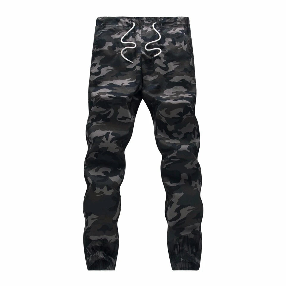 Camouflage Military Jogger Pants Men 2026 Pure Cotton Mens Spring Autumn Pencil Harem Pant Men Comfortable Trousers Camo Joggers