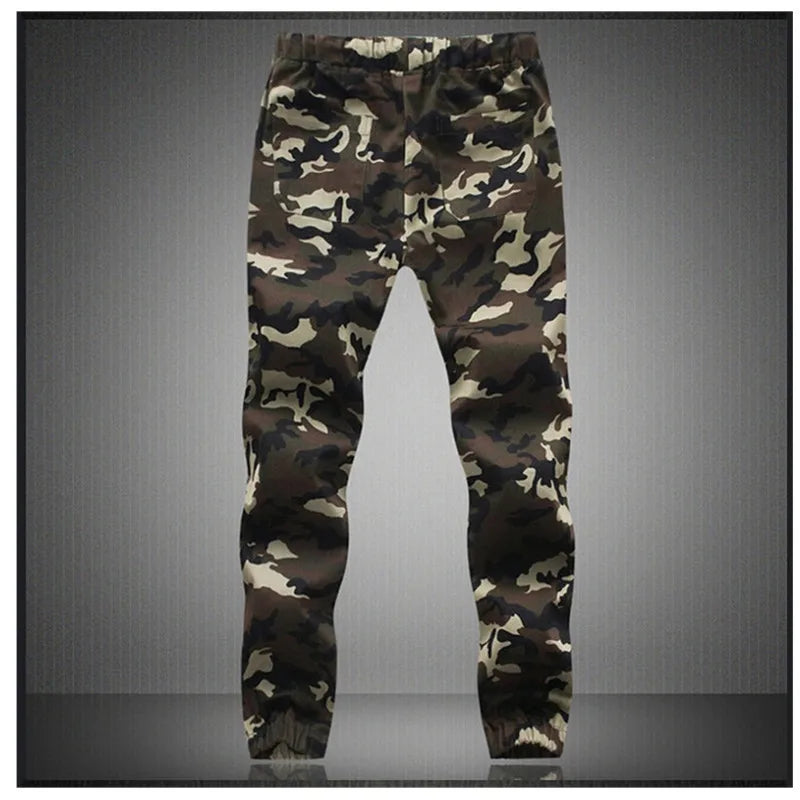 Camouflage Military Jogger Pants Men 2026 Pure Cotton Mens Spring Autumn Pencil Harem Pant Men Comfortable Trousers Camo Joggers