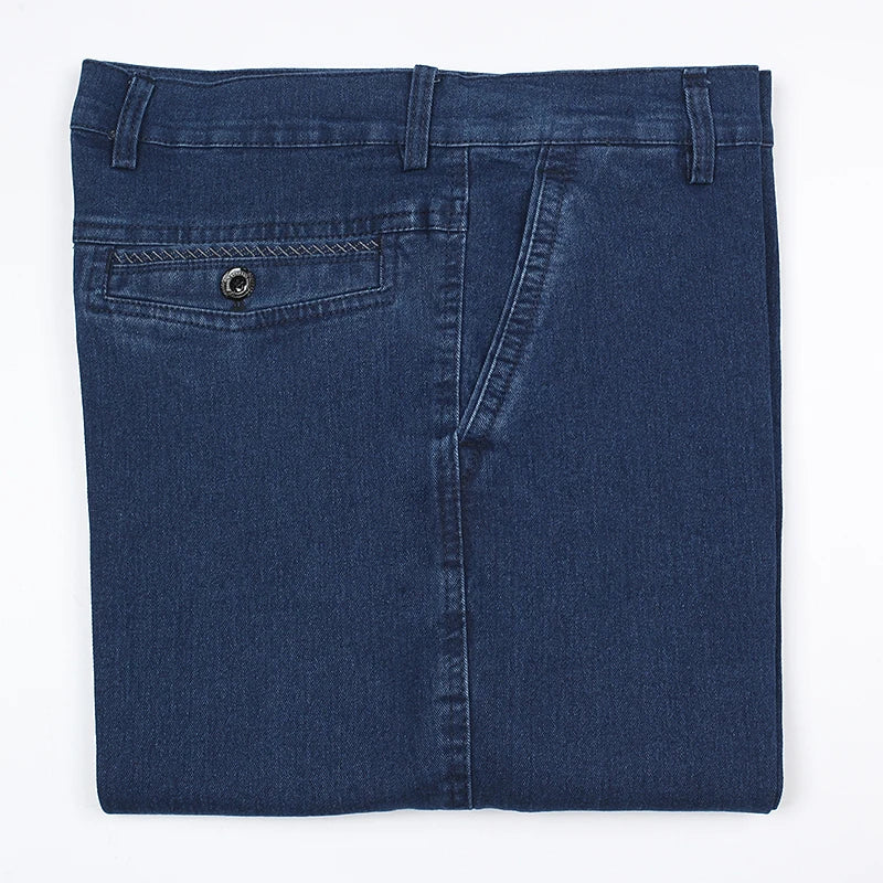 2021 New Stretch Slim Fit Men's Jeans Designer High Quality Classic Denim Pants Summer Baggy Jeans Men Fashion Elasticity WFY12