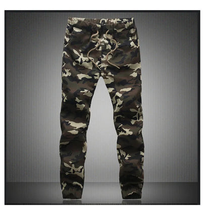 Camouflage Military Jogger Pants Men 2026 Pure Cotton Mens Spring Autumn Pencil Harem Pant Men Comfortable Trousers Camo Joggers