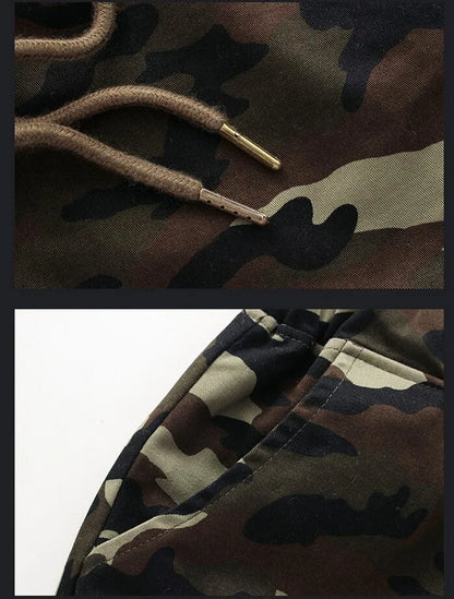 Camouflage Military Jogger Pants Men 2026 Pure Cotton Mens Spring Autumn Pencil Harem Pant Men Comfortable Trousers Camo Joggers
