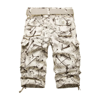 2026 Sumner Cotton Mens Cargo Shorts Fashion Camouflage Male Shorts Multi-Pocket Casual Camo Outdoors Tolling Homme Short Pants