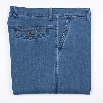 2021 New Stretch Slim Fit Men's Jeans Designer High Quality Classic Denim Pants Summer Baggy Jeans Men Fashion Elasticity WFY12