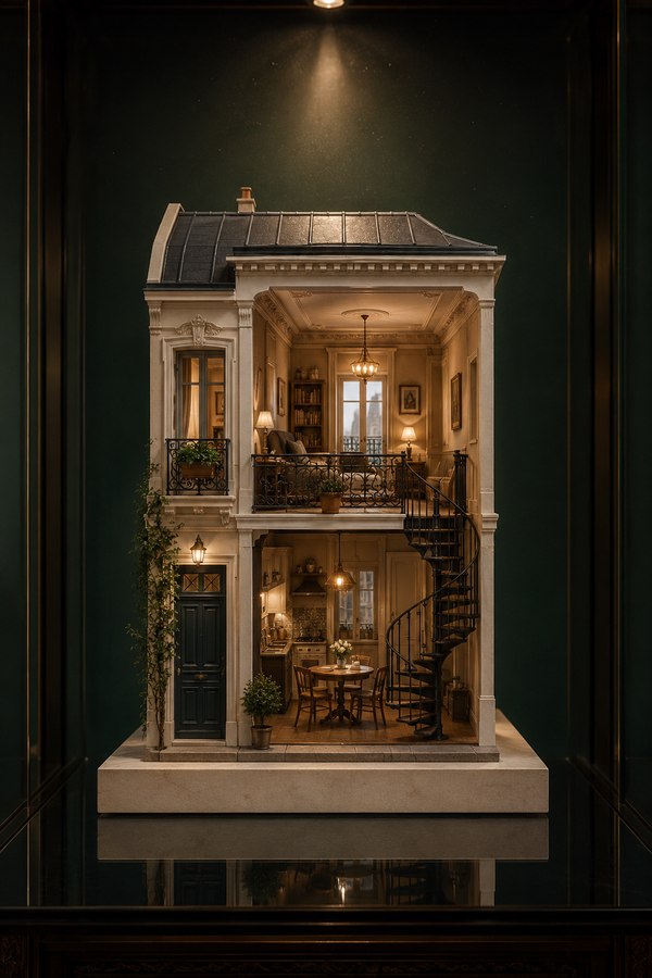 Apartamento de París — pieza de vitrina VITRINA