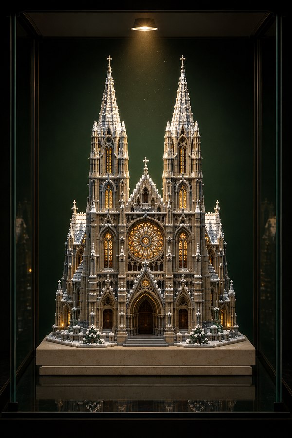 Catedral de Invierno — pieza de vitrina VITRINA