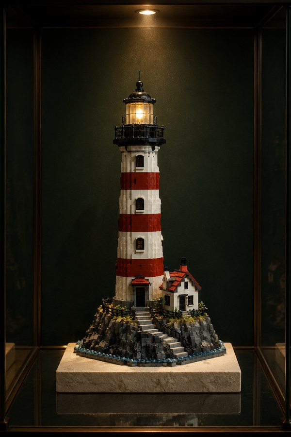 Faro de Cabo Norte — pieza de vitrina VITRINA
