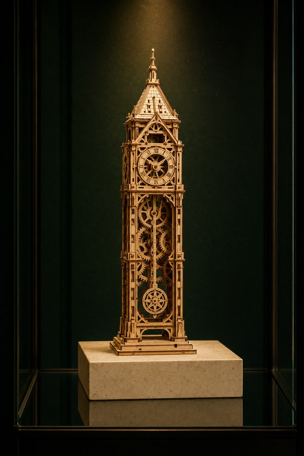 Torre del Reloj — pieza de vitrina VITRINA